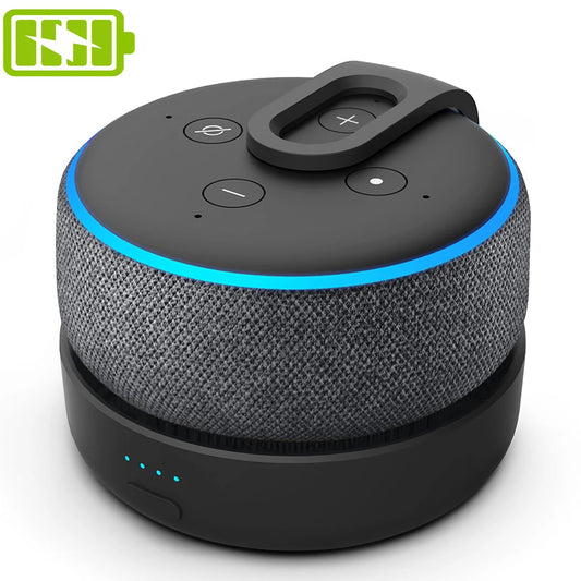 GGMM D3 Battery Base for Amazon Echo Dot 3rd Gen